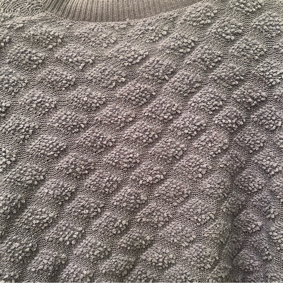 NWT Mango Textured Lady Cardigan Sweater Light Blue Size L - Picture 7 of 11